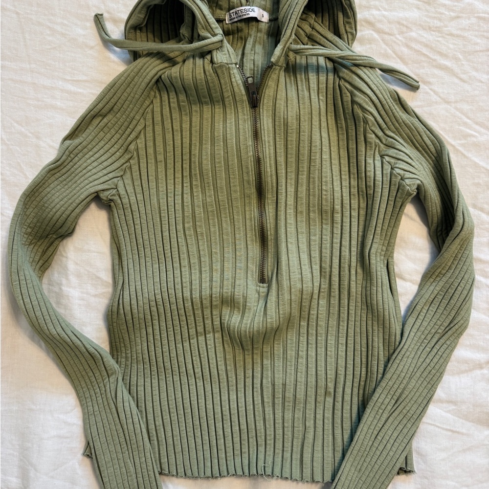 Stateside Ribbed Hoodie